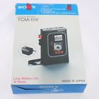 Tcm-15v Tcm 15v Sony Vintage Vor Portable Cassette Player Recorder 027242406100 Tcm-15v Tcm 15v Sony Vintage Vor Portable Cassette Player Recorder 027242406100