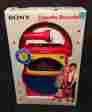 Tcm-4000 Sony My First Cassette Player In Box Vintage Used Once