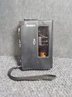 Tcr-430 Sony Stero Tape Player Walkman With Case Parts Repair
