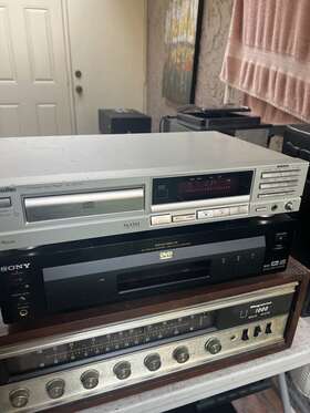 Sl-p277a Technics Cd Player 220 Volts Silver Work
