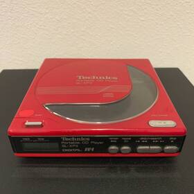 Technics Sl-xp3 Portable Cd Player Japan Untested Ae6311a178 No Dc Power Supply