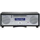 Tivoli Audio Music System Bt Black Ash Silver Am Fm Cd W Bluetooth 815097014621