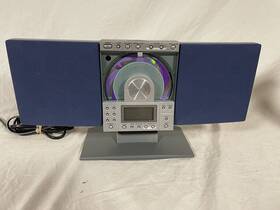 7h59 Topix Retro Cd Player System Radio And Alarm Clock Portable