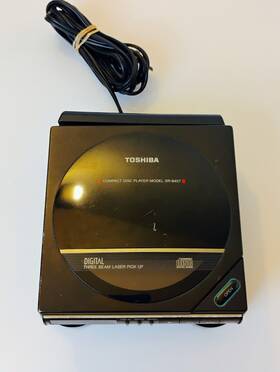 Xr-9457 Toshiba Tac-200 Portable Cd Player With Parts Only