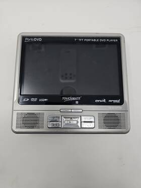Tm-dvdp750 Touchmate Portable Dvd Player 7 Inch Read Description B002