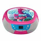 Tr-430.ex Trolls Dreamworks Hug Sing Dance Cd Player Stereo Boombox With