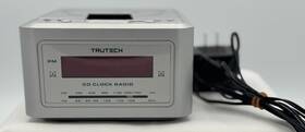 Trutech Cd1189 Vintage Fm/am Radio Cd Player - Alarm Snooze Tested Works Great