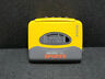 Um-sxf10 Sony Walkman Sports Portable Cassette Player Yellow Working