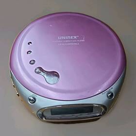Cdx-30 Unirex Model Compact Disc Digital Audio Player Pink