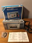 V-7p Unisef Am Stereo Radio Cassette Player Model Parts Decor Repair