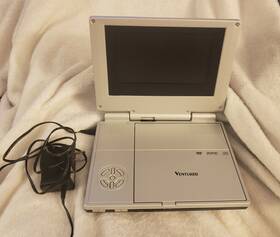 Pvs3361 Venturer 2006 Portable Dvd And Cd Player 6.2 Inch Screen - Working