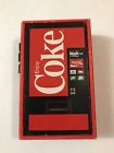 W-06a Coca Cola Vtg Coke Vending Machine Portable Cassette Players Works
