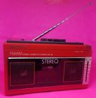 Wa-66 Sony Vintage Red Am Fm Cassette Corder Portable Player Walkman