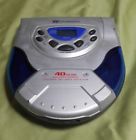Wdm-13602 Wdm 13602 White Westinghouse Portable Compact Cd Disc Player Tested Working