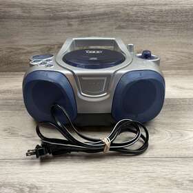 Wpd14013 Westinghouse White Portable Radio Cd Player Excellent Condition