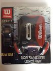 Wg1w Wilson Vintage Sports Stereo Radio Cassette Player Watch 787063004083