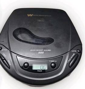 White Westinghouse Wdm-11002 Vintage White-westinghouse Personal Portable Cd Player With Bass