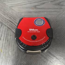 Wcde40 Wilson Sports Vintage Sports-portable Digital Cd Player-shock Protection Batteries Incl