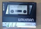 Wm-40 Sony Metal Walkman Cassette Player Black Working Wm-40 Sony Metal Walkman Cassette Player Black Working
