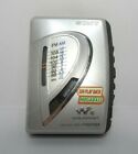 Wm-f197 Sony Walkman Portable Cassette Player Radio Tested Working