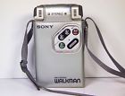 Wm-r2 Sony Very Rare Recording Walkman Silver Cassette W Original Case Wow
