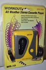 Wr-10 Spectra All Weather Stereo Cassette Player Yellow Walk Headphone New