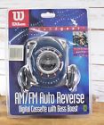 Wt33r Wilson Sports Electronics Auto Reverse Digital Cassette Player 787063003451
