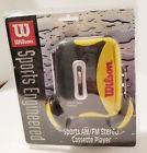 Ww1y Wilson Sports Cassette Player Stereo New Sealed With 787063004014