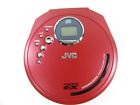 Xl-pg37rd Jvc Portable Cd Player Anti Skip Red Tested Discman