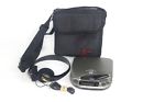 Xp-31 Aiwa Portable Personal Compact Cd Player Digital Discman Case Headphones