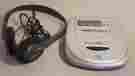 Xp-v70 Aiwa Portable Cd Player Eass 40 Second Anti-skip W Headphones
