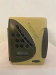 Vintage Koss PP225 Portable Am/fm Radio, Cassette Player, Beige/gray. Fixed Price $19.99.
