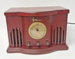 Vtg Emerson Heritage Series Am/fm Radio Cd Player NR51RW Table Wood Please Read!. Fixed Price $27.99.