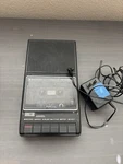 Sanyo SLIM2 Cassette Recorder Condenser Microphone Desktop With Adapter, Works!. Fixed Price $18.75.