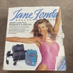 Jane Fonda Am/fm Cassette Player Headphones Accessory Belt Health Fitness. Fixed Price $40.00.
