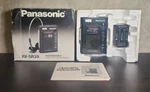 Vintage Panasonic RX-SR39 Cassette Player Radio Recorder W/ Box & Instructions. Fixed Price $129.95.