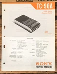 Sony Cassette Service Manual *original*. Fixed Price $14.97.