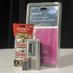 Sony M-570V Microcassette Recorder Vor W/ Box Manual Tapes Batteries. Fixed Price $149.00.
