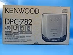Working Portable Cd Player, Kenwood DPC-782, 1997, Original Box, W/accessories. Fixed Price $85.00.