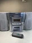 Panasonic SA-PM11 Stero System 5 Changer, Cds Work Trouble Cassette Remote. Fixed Price $49.99.