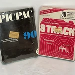 Blank 8 Track Cassettes Lot Of 2. Realistic And Pi Pad. Fixed Price $14.99.