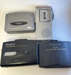 Lot Of Walkman Cassette Players Panasonic Emerson For Parts Only RQ-V185. Fixed Price $34.99.