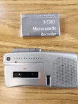 Ge 5383A Avr Fast Playback Micro Cassette Auto Voice Recorder & Manual. Fixed Price $24.00.