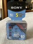 Sony Mdw 80CL Recordable Mini Disc (5 Pack 80MIN) Color Collection New. Fixed Price $40.00.