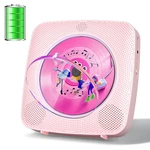 Gueray Portable Cd Bluetooth: Players For Home Rechargeable Pink. Fixed Price $45.56.