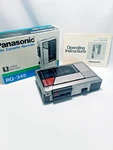 Vintage Panasonic Mini Cassette Recorder Personal Player RQ-345. Fixed Price $18.50.