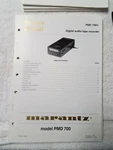 Brand New Marantz PMD700 Service Manual. Fixed Price $35.00.