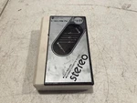 Vtg Crown Japan White Stereo Cassette Player Walkman Model SZ-11. Fixed Price $44.99.