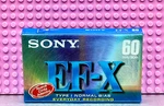 Sony Ef-x 60 1995 Usa Type I Blank Cassette Tape (1) (sealed). Fixed Price $25.19.