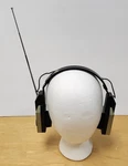 Vintage Technidyne International Headphone Radio Am/fm Model HP-1000 1980'S. Fixed Price $19.99.